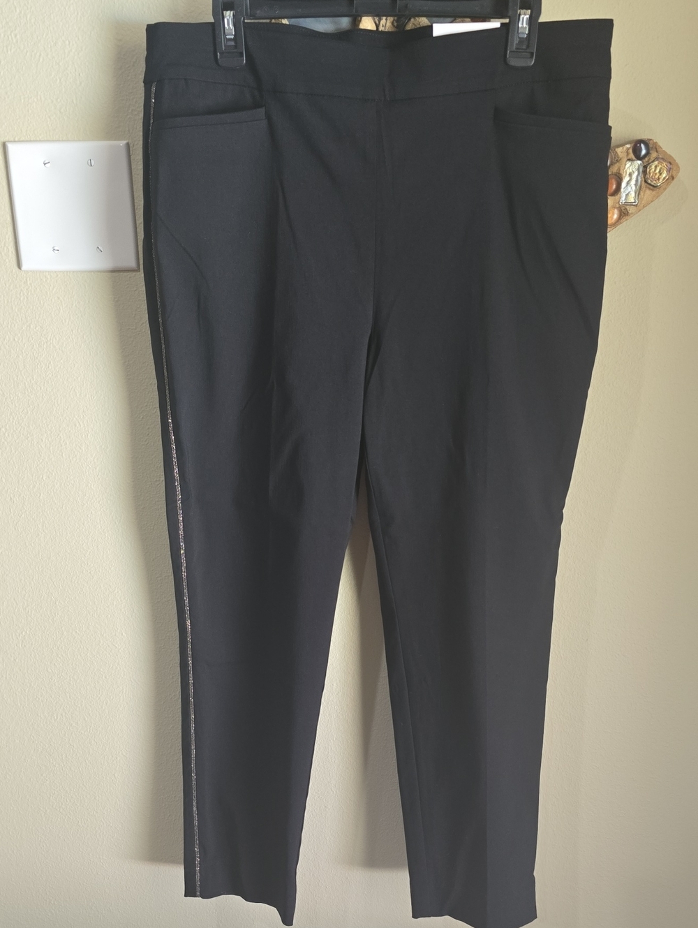 Chico's Black Brigitte So  Slimming Dress Pants